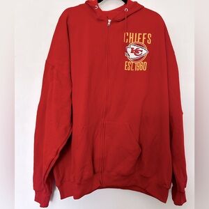 Kansas City Chiefs Zip Up Hoodie